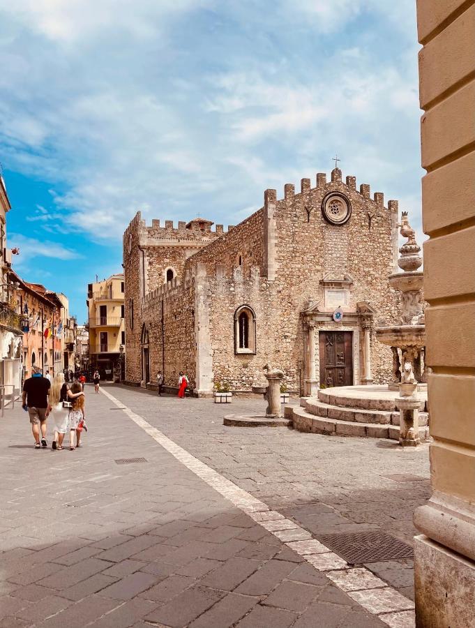 Villa Domus Cuseni Taormina Exterior foto